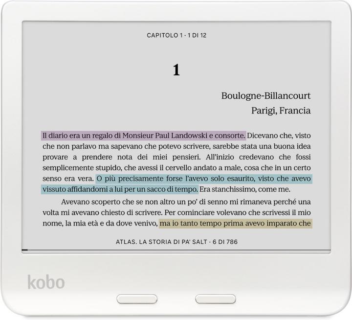 Produktbild Kobo Libra Colour (7", 32 GB, White)