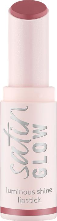 Produktbild essence satin GLOW luminous shine lipstick (03 Rose And Shine)