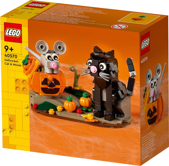 LEGO Gatto e topo ad Halloween (40570, LEGO Icons)