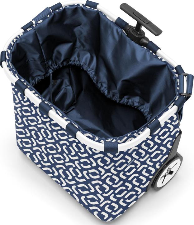 Produktbild reisenthel Einkaufstrolley Carrycruiser Signature Marineblau/Weiss