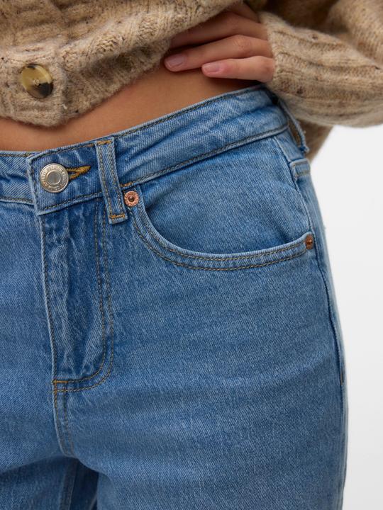 Produktbild Vero Moda VMMELISA Mid Rise Weiter Beinschnitt Jeans Weit geschnitten (W29/L32)