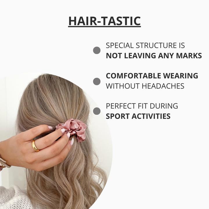 Actual product image Bellody Original silk scrunchies (Hair tie)