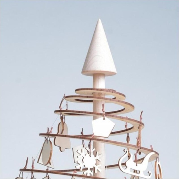 Produktbild Spira Christmas Tree SPIRA CONE Holzspitze, klein (1 -teilig)