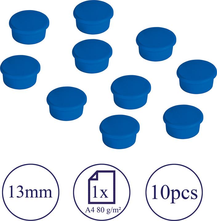 Actual product image Franken Magnet round (10 x)