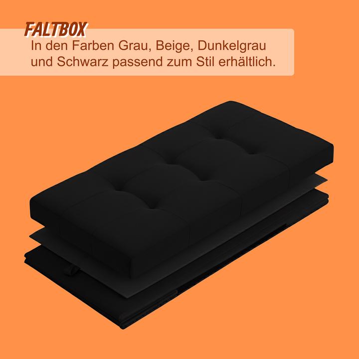 Actual product image Relaxdays Sitzbank aus Stoff (76 cm)