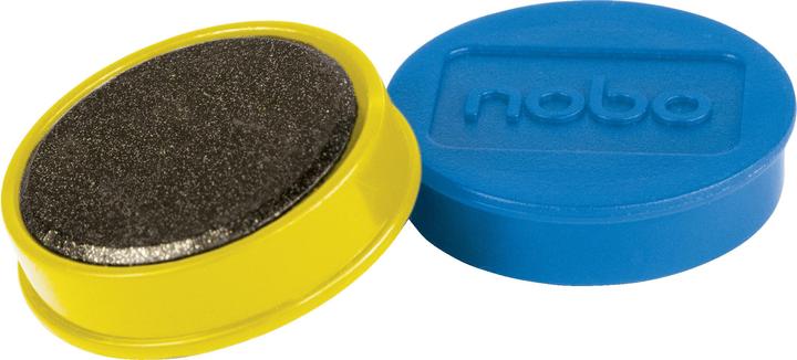 Actual product image Nobo Magnet round 32mm 1915304 ass. 10 piece (10 x)