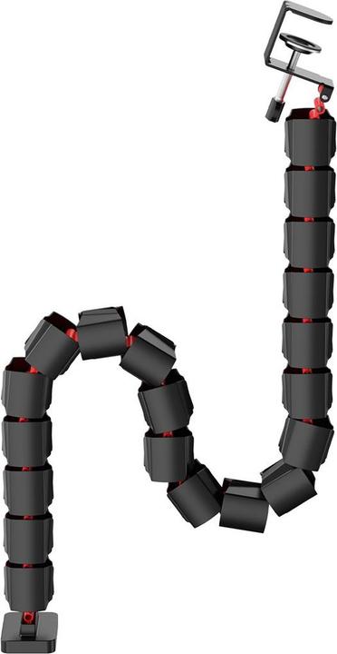 Image du produit NanoRS Nano Rs Organizer Kabli / Maskownica Do Biurka 1345mm Czarno Czerwony Rs125