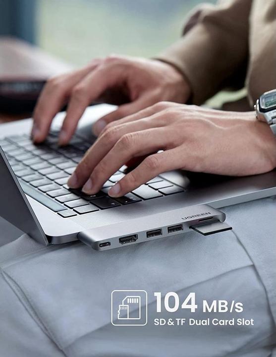 Actual product image Ugreen CM380 (USB-C, 6 Ports)