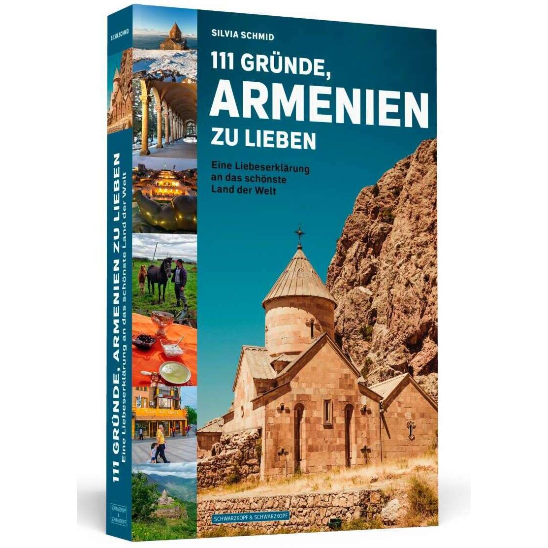 Thumbnail - 111 Gründe, Armenien zu lieben, Ratgeber von Silvia Schmid