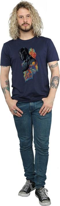 Actual product image Mens Black Panther Profile T-Shirt (XL)