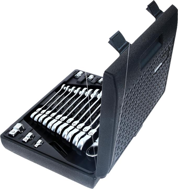 Produktbild KS Tools GEARplus® Gelenk-Ratschenringmaulschlüssel-Satz 50 (19 mm)