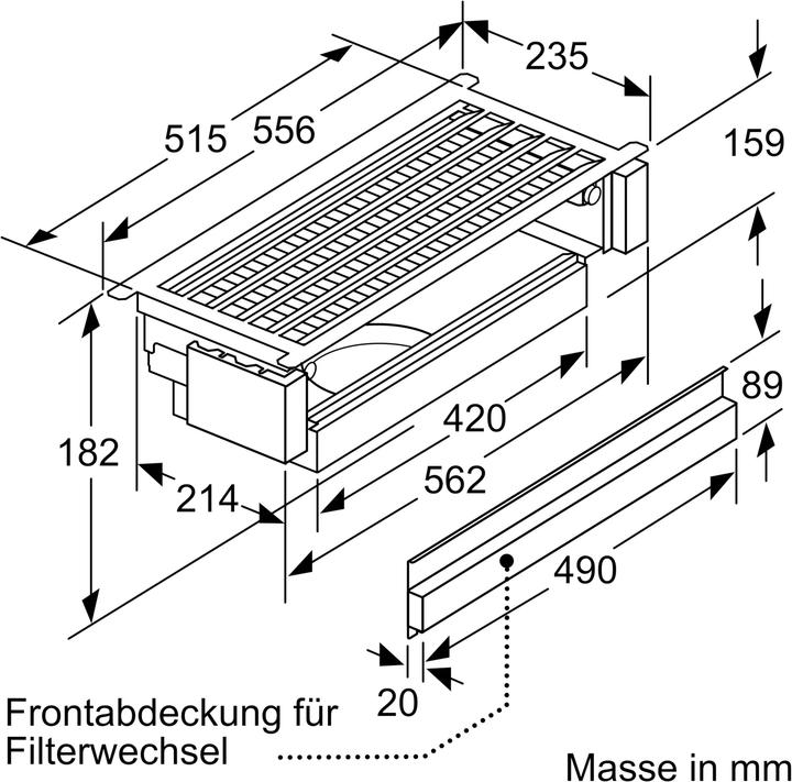 Immagine prodotto Bosch Hausgeräte DWZ1IX1C6