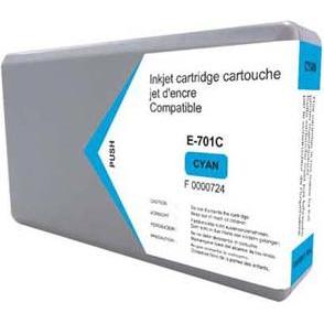 Print, Cartucce, UPrint kompatibel Ink mit C13T70124010, E-701C, cyan, 3200S, 36ml, XXL