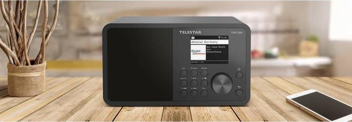 Image du produit Telestar Top 200 (Webradio, DAB+ DAB, FM, WiFi, Bluetooth)