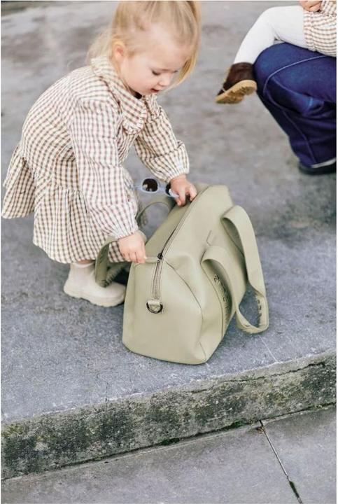 Produktbild Childhome Wickeltasche Mommy Club Signatur Leder grün