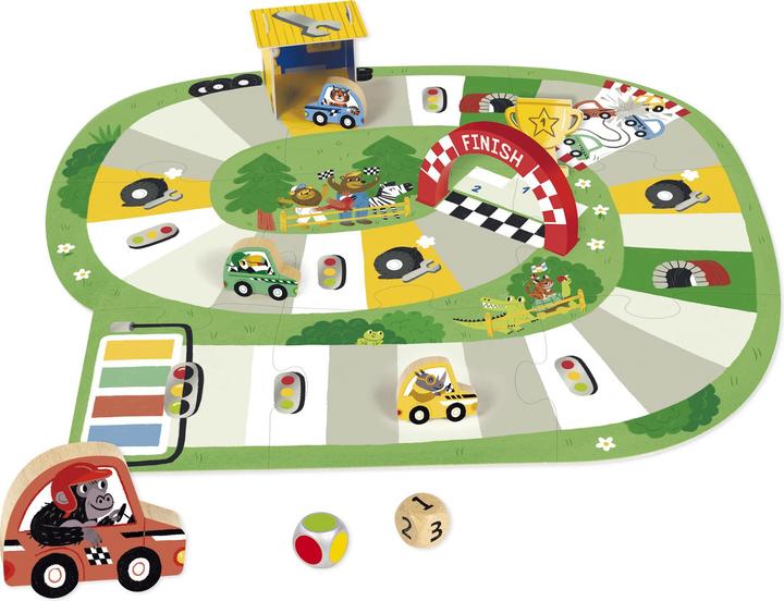 Actual product image Goula First race (Catalan, Dutch, English, French, German, Italian, Portuguese, Spanish, 2 - 4 Players)