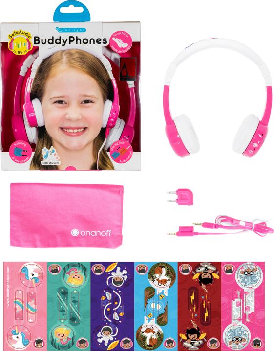 Actual product image Buddyphones InFlight