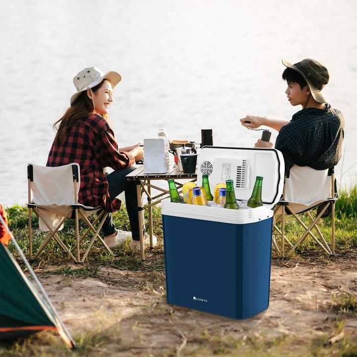 Image du produit Juskys Kühlbox Nordpol 24 Liter - Blau (24 l)