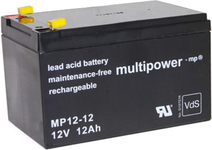 Actual product image Multipower Akku MP12-12 (12 V, 12 Ah)