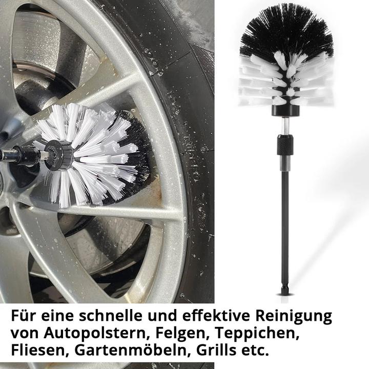 Produktbild Stahlwerk Bürsten-Aufsatz 15er Set für Akkuschrauber und Bohrmaschinen