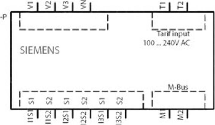 Produktbild Siemens PAC1600: 3 phasig / 5A Mbus