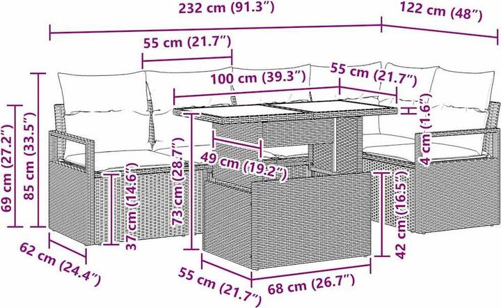 Produktbild vidaXL Tori