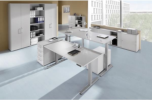 Image du produit kaiserkraft UPLINER-2.0 - Pupitre debout, réglable en hauteur électriquement (1800 x 800 x 635 mm)