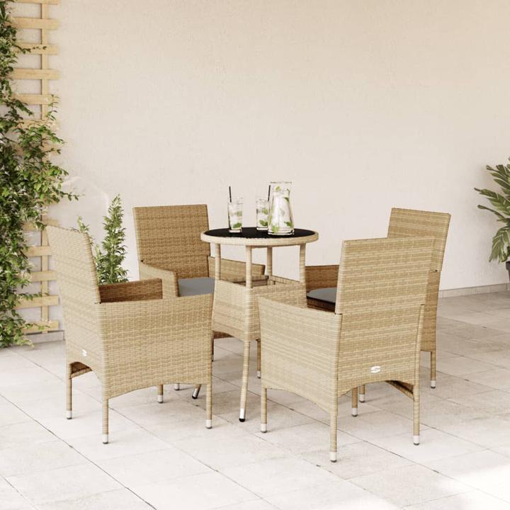 Produktbild vidaXL Garten Essgruppe (60 x 60 x 75 cm)