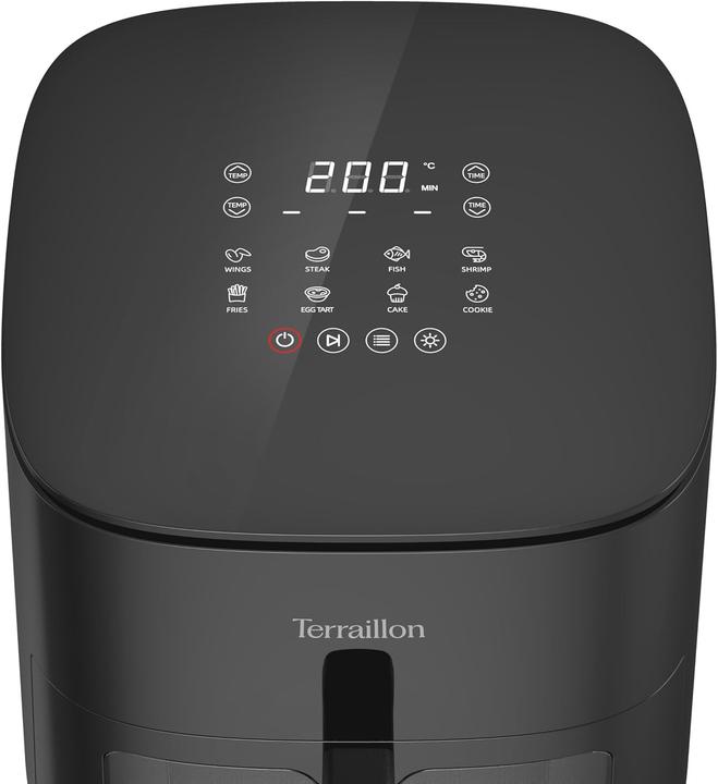 Produktbild Terraillon Ölfreie Fritteuse mit Dual-Heating-Technologie und 8 Automatikprogrammen