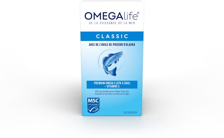 Actual product image Omega-Life Classic (120 Piece, Capsules, 235 g)