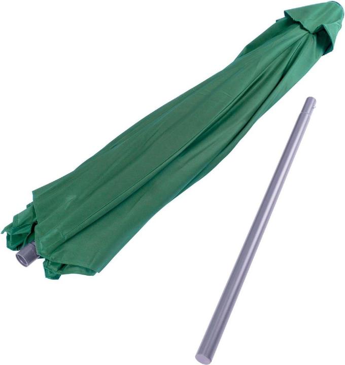 Actual product image VCM Sonnenschirm 2,90m Grün mit Kurbel neigbar wasserabweisend UV Schutz 50+