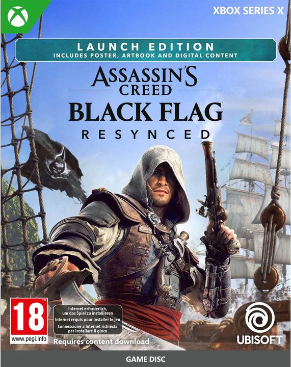 Actual product image Ubisoft Assassin’s Creed Black Flag Resynced - Launch Edition (Xbox Series X, DE, FR, IT)