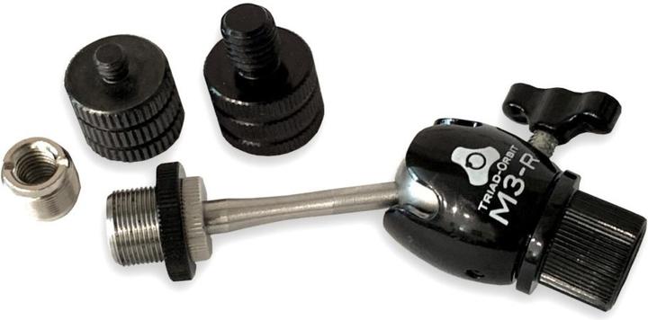 Productafbeelding Triad-Orbit M3-R, Micro Orbit Bevestigingskop, Achteraf monteerbaar, 5/8-inch, 12cm (Statiefadapter)