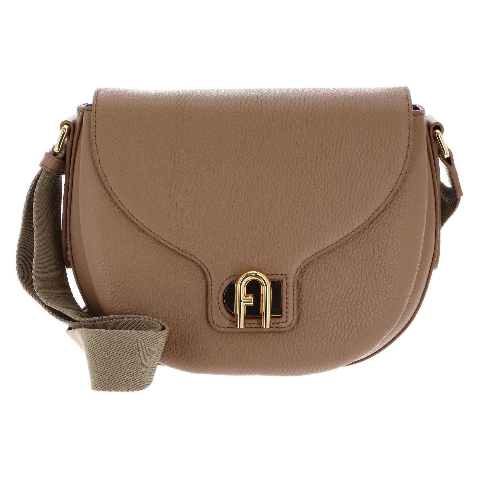 Furla, Damen, Handtasche, Lotus Crossbody Bag, Braun