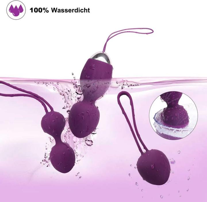 Produktbild Yevior 3-teiliges Beckenbodentrainer-Set mit Vibrator