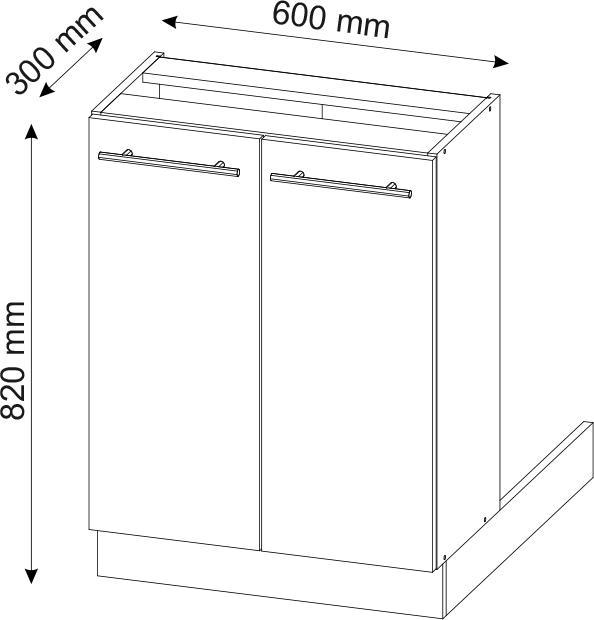 Immagine prodotto Vicco Fame-Line (60 x 30 x 82 cm)