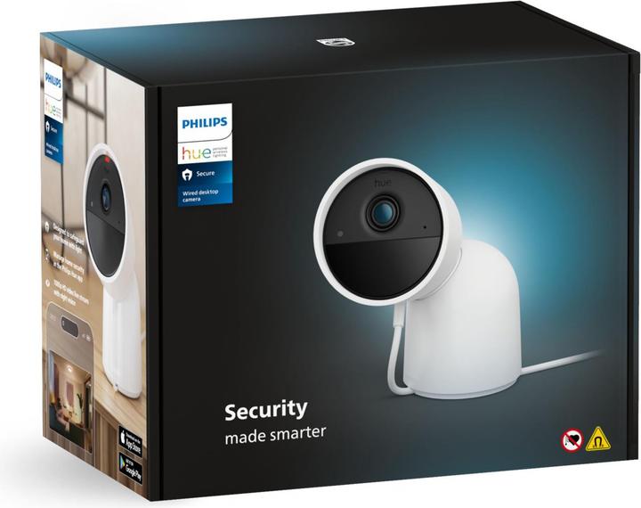 Productafbeelding Philips Hue Hue Secure bedrade camera met standaard (1920 x 1080 Pixels)