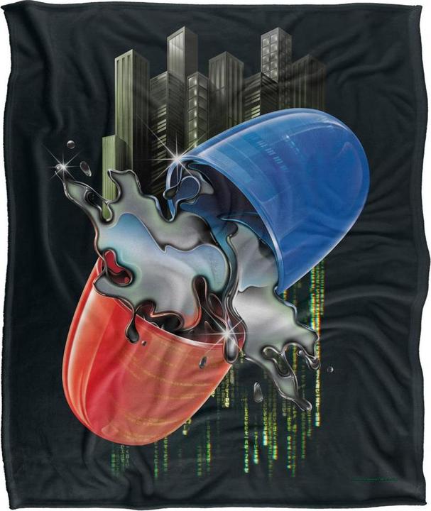 Image du produit The Matrix - Couverture motif/style Comprimés (152 x 127 cm)