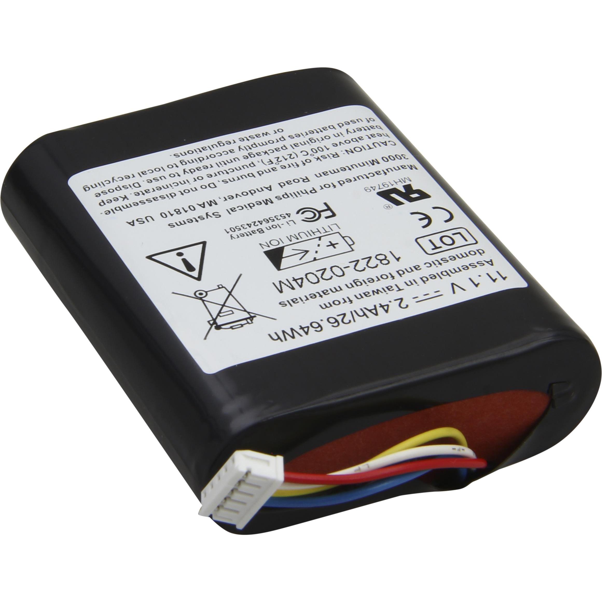 Thumbnail - Philips Original Li Ion Akku Monitor SureSigns VM1, 2+ Typ 989803174881/ REF (1 Stk., 2400 mAh), Batterien + Akkus