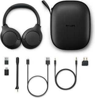 Actual product image Philips TAH8507BK/00 (ANC, 55 h, Wireless)