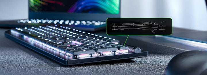 Immagine prodotto Razer DeathStalker V2 Pro (US, Senza fili)
