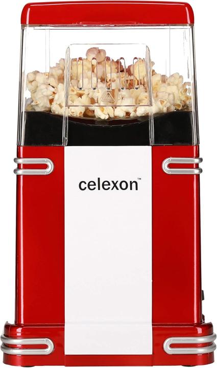 Produktbild Celexon CinePop CP250 Popcornmaschine im Retrolook inkl. Deckel zur Dosierung Fuellmenge ca. 100g Ma