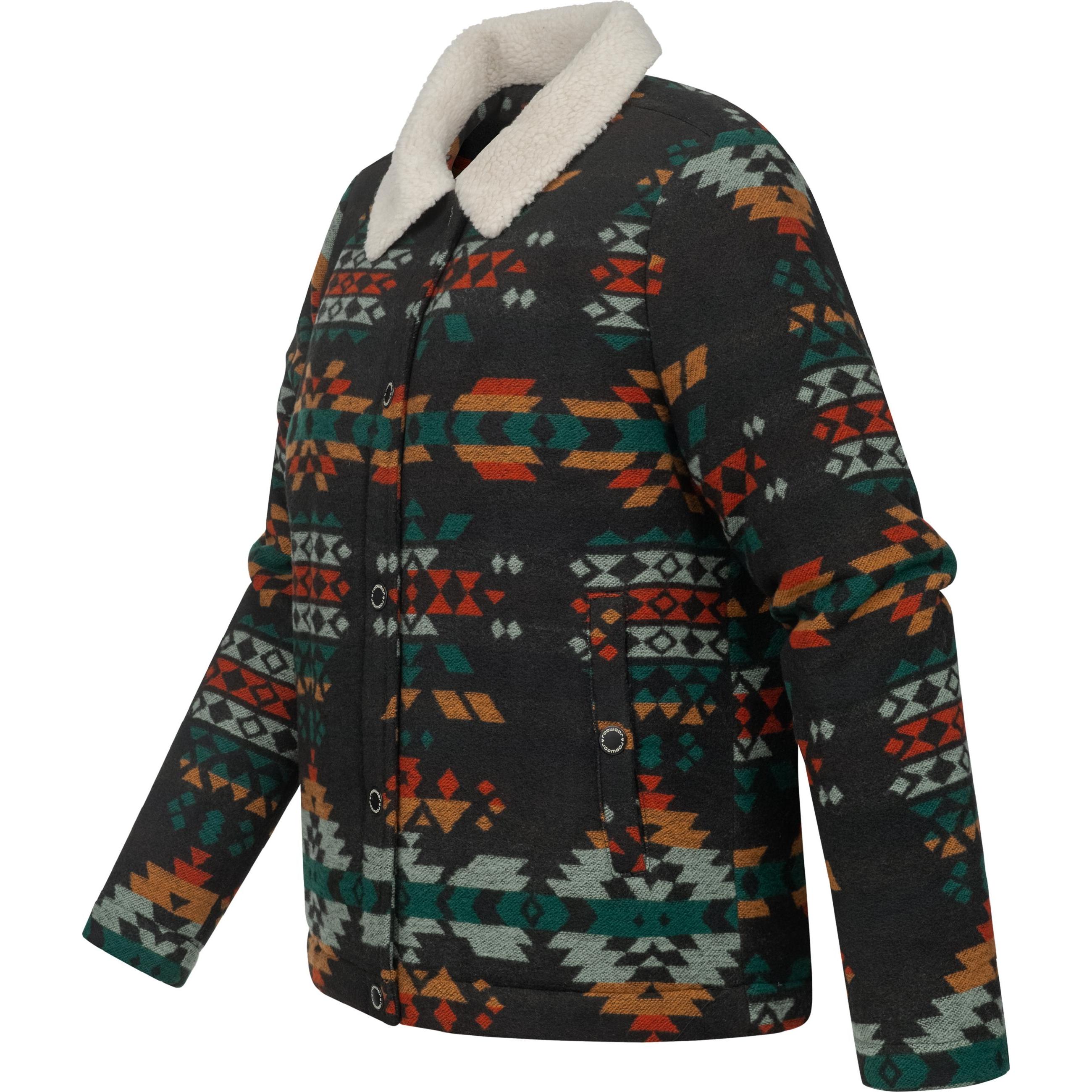 Thumbnail - Ragwear, Damen, Jacke, Walinea Ikat (M), Schwarz, M