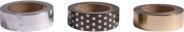 Immagine prodotto Rayher Set nastri Washi nero / oro / argento, 30 m