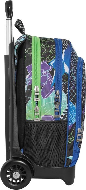 Actual product image Comix Detachable Unisex Trolley Backpack for School Organization