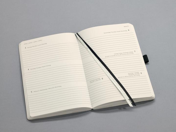 Produktbild Sigel Wochenkalender (A6, 1 Woche / 2 Seiten)