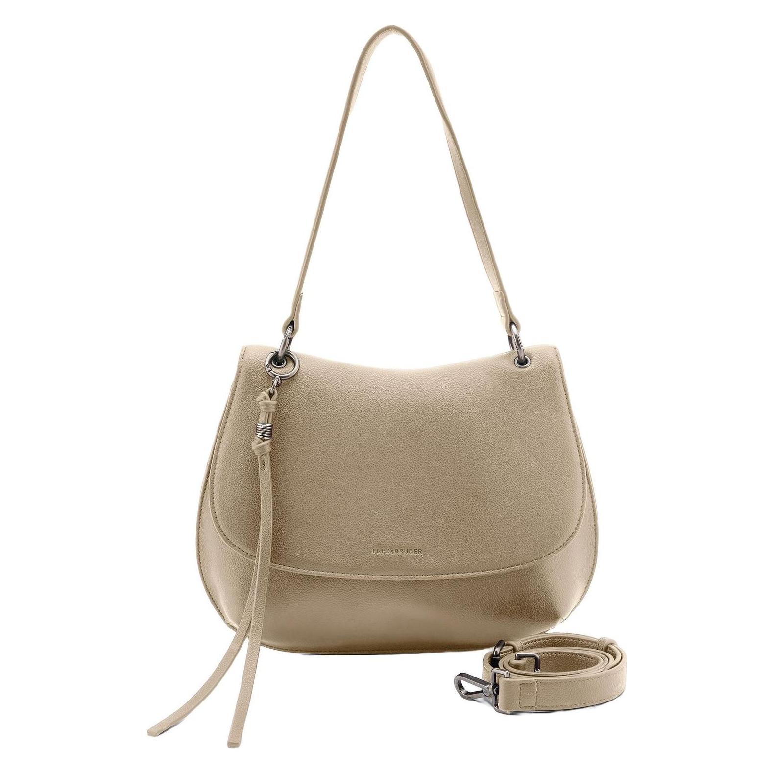 FredsBruder, Damen, Handtasche, My Bestie Big Saddle Bag, Braun