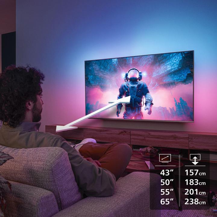 Actual product image Philips 43PUS9000/12 (43", PUS9000, QLED, 4K, 2025)