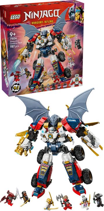 Actual product image LEGO Zanes Ultra-Kombi-Mech (71834, LEGO Ninjago)