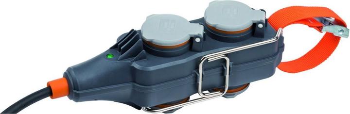 Produktbild Brennenstuhl Verlängerungskabel 16 A Schwarz, Orange 25 m (25 m, CEE 7/3)